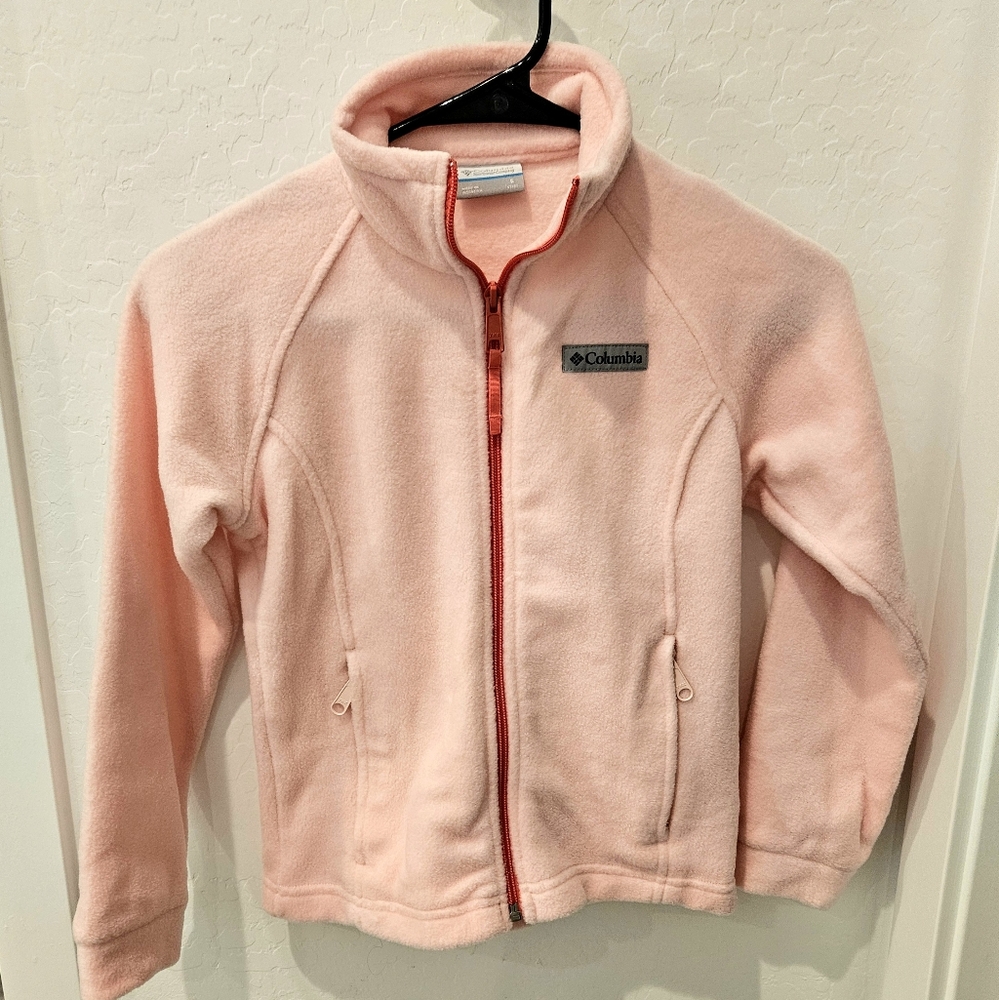Columbia Pink Fleece Jacket